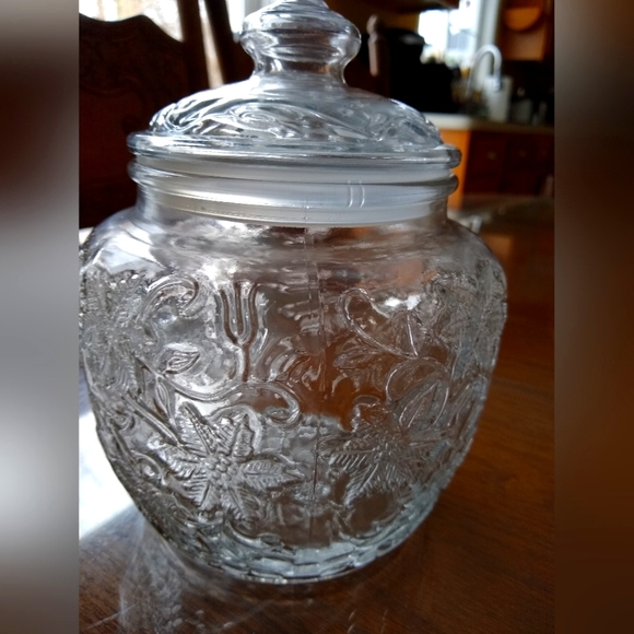 Princess House Holiday Vintage Princess House Fantasia Glass Cookie